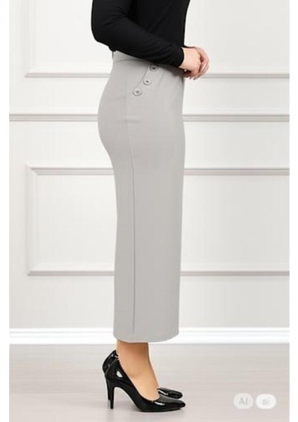 Cepli (Dügme Detaylı 93-94CM) Kalem Etek fiyatları