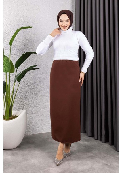 Uzun Kalem Etek Siyah Ottoman Kumaş