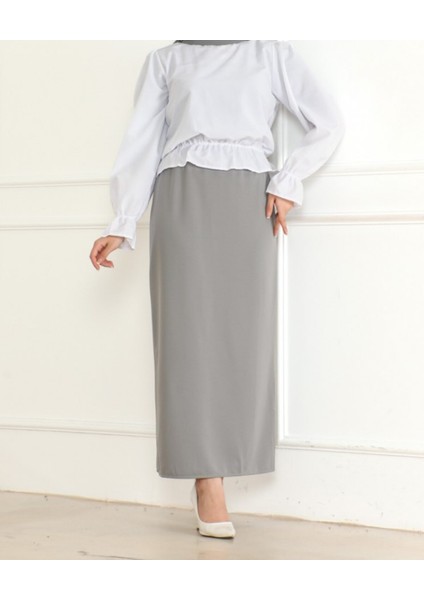 Kadın Siyah Uzun Kalem Etek fiyatları