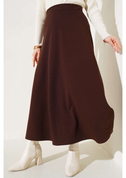 Scuba Krep Tesettür Kloş Etek fiyatları