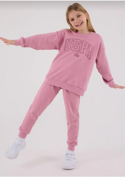 U.s. Polo Assn Kız Çocuk Pembe Eşofman Takımı fiyatları