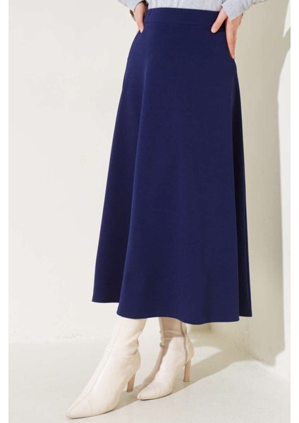 Çan Kesim Siyah Scuba Kloş Etek fiyatları