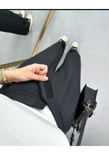 Kadın Likralı Cırt Kapamalı Palazzo Pantolon fiyatları