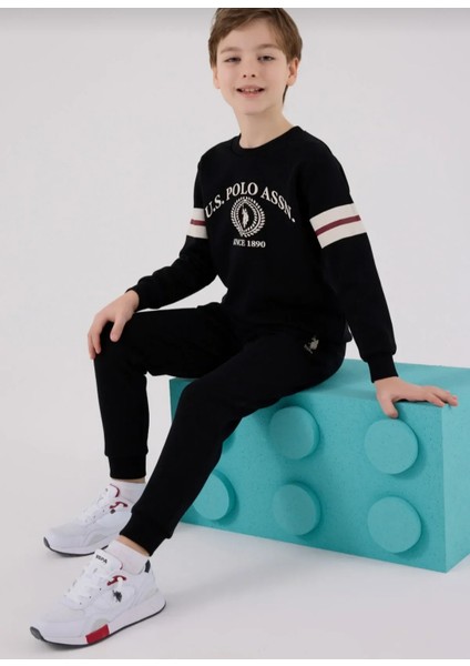 U.s. Polo Assn Erkek Çocuk Siyah Eşofman Takımı modelleri