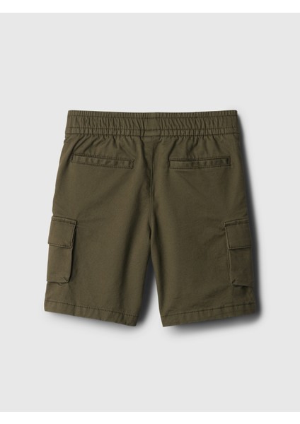 Erkek Bebek Haki Easy Pull-On Kargo Şort fiyatları