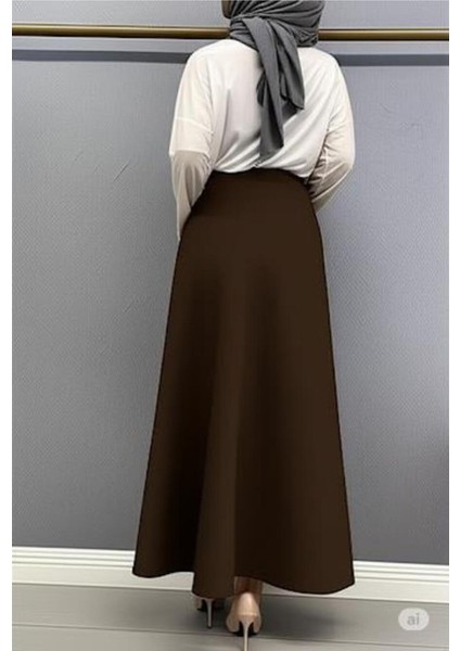 Scuba Krep Bel Lastikli Kloş ETEK(93-94CM Uzunluk) modelleri