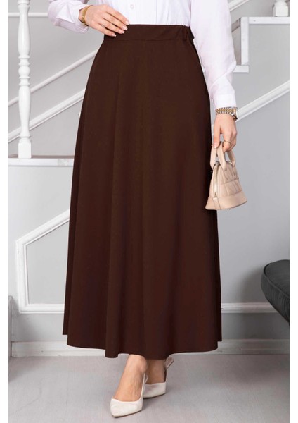 Çan Kesim Siyah Scuba Kloş Etek fiyatları