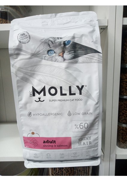 Hypoallergenıc Yetişkin Kuru Kedi Mama Somon Balıklı ve Karidesli 2 kg+3 ADET 15 GRAM BALIKLI KEDİ ÖDÜL KREMA