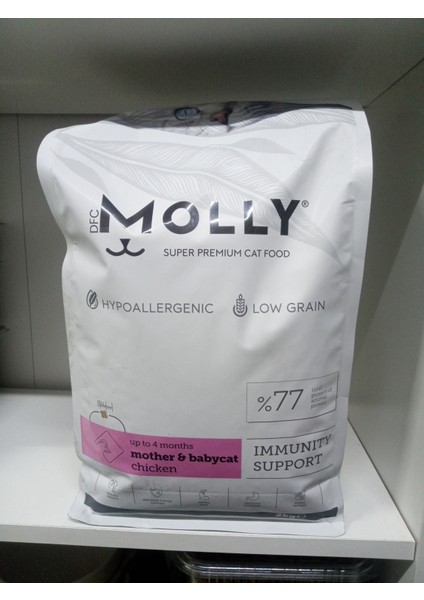 Mother Babycat Hypoallergenıc Tavuklu Yavru Kedi Kuru Mama Tavuklu 2 kg+100 GRAM GLUKOZAMİN İÇERİKLİ PASTA