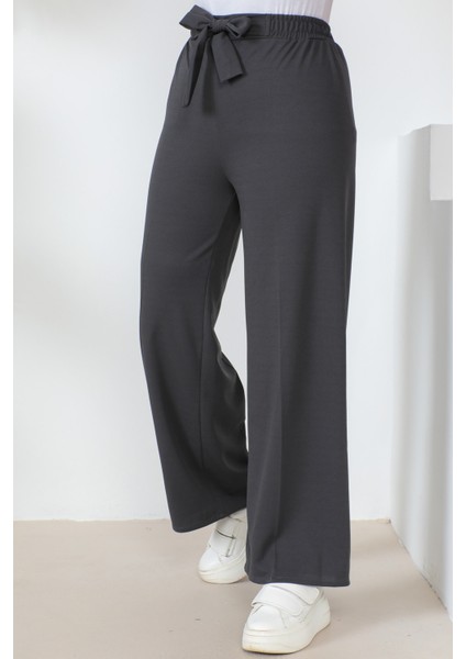 Füme Yüksek Bel Bol Paça Pantolon fiyatları