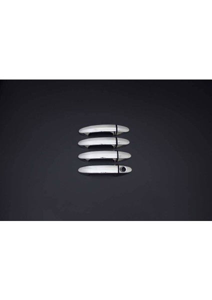 Ford Tourneo Courier Uyumlu Kapı Kolu 4 Parça 2014-2017 Paslanmaz Krom