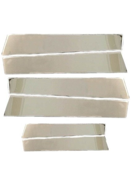 Honda Civic Uyumlu Kapı Direği Nikelajı 6 Parça 2006-2011 Paslanmaz Krom