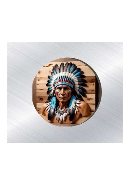 3 Adet 6x6 cm Uv Baskılı Ahşap Magnet V16