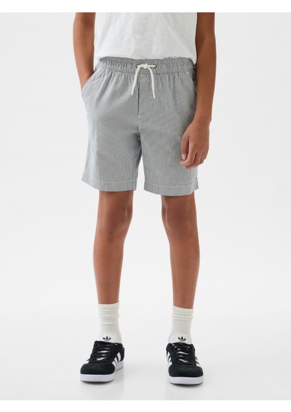 Erkek Çocuk Gri Easy Pull-On Şort indirimleri