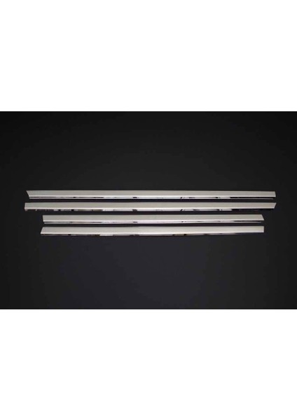 Ford Fusion Uyumlu Cam Çıtası 4 Parça 2002-2012 Paslanmaz Krom