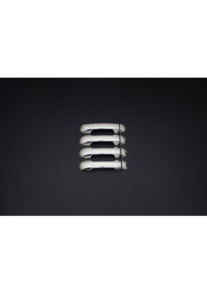 Ford Connect Uyumlu Kapı Kolu 4 Parça 2009-2014 Paslanmaz Krom
