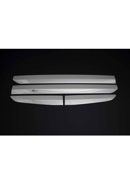 Ford Tourneo Courier Uyumlu Yan Kapı Çıtası 4 Parça 2014-2017 Paslanmaz Krom