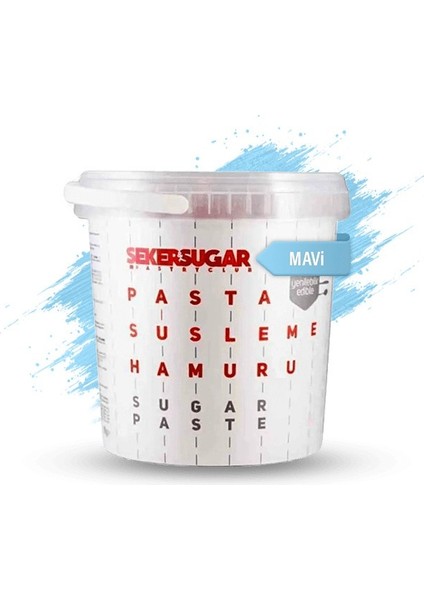 Şeker Hamuru 1 kg Mavi