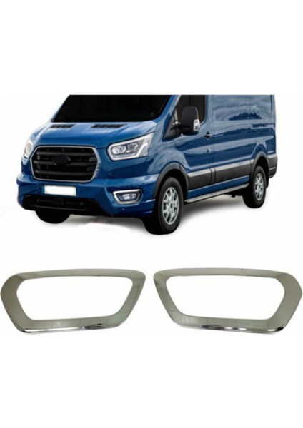 Ford Transit Uyumlu Sis Çerçeve 2 Parça 2019 ve Üzeri Paslanmaz Krom fiyatları