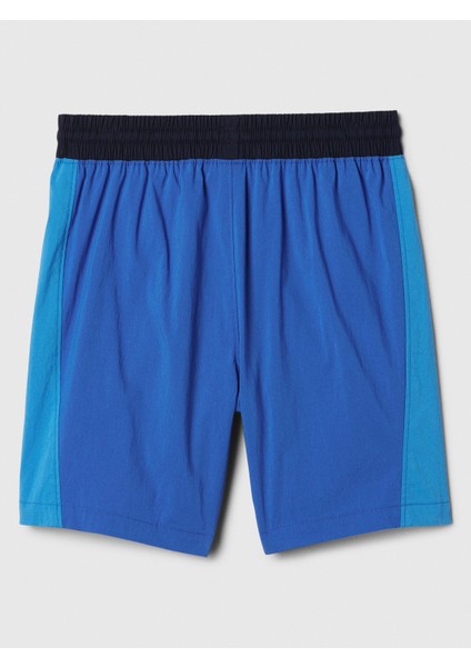 Erkek Çocuk Mavi Hybrid Colorblock Şort fiyatları