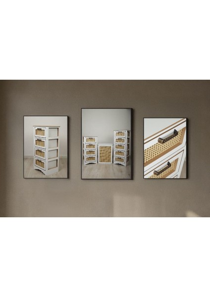 Vero 4 Çekmeceli Mdf Dolap Beyaz SZ4001 fiyatları