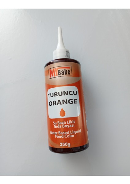 Sıvı Gıda Boyası My Bake 250 gr Turuncu