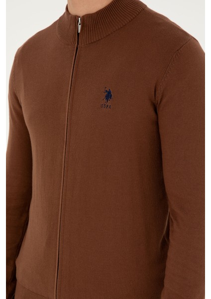 Erkek Kahverengi Hırka (Triko) 50293526-VR029