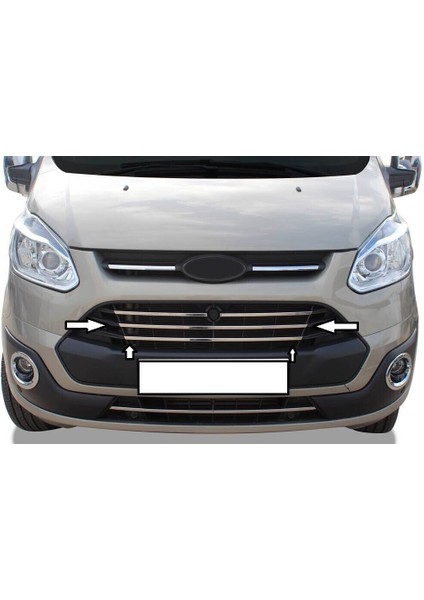 Ford Custom Uyumlu Ön Tampon Çıtası 5 Parça 2012-2017 Paslanmaz Krom fiyatları