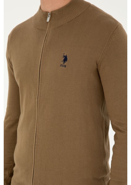 Erkek Haki Hırka (Triko) 50293526-VR027