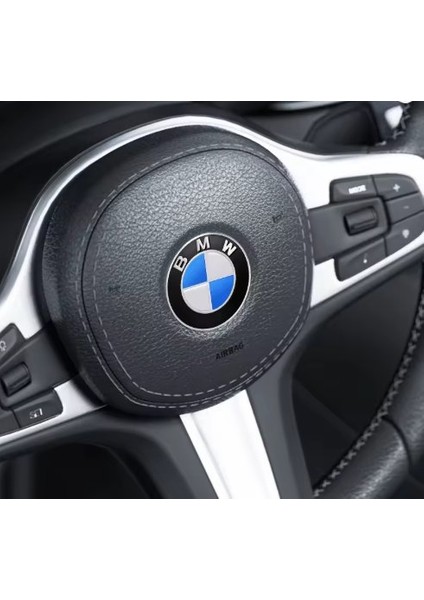 Bmw Mavi Logo Damla Sticker Araba Direksiyon Amblem Damla Sticker 4,5 cm 45 mm 1 Adet modelleri