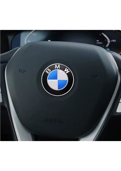 Bmw Mavi Logo Damla Sticker Araba Direksiyon Amblem Damla Sticker 4,5 cm 45 mm 1 Adet fırsatları