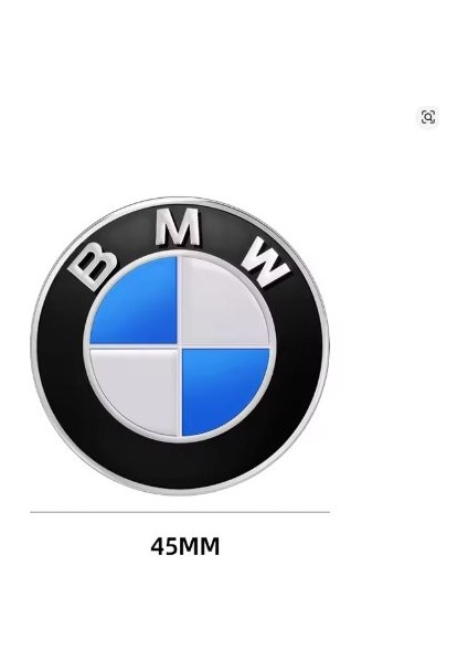 Bmw Mavi Logo Damla Sticker Araba Direksiyon Amblem Damla Sticker 4,5 cm 45 mm 1 Adet indirimleri