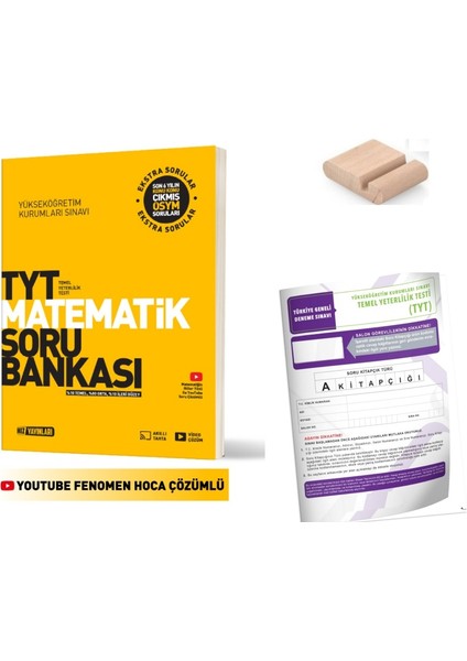 Tyt Matematik Soru Bankası 2026 Yks + Deneme + Telefon Tutucu