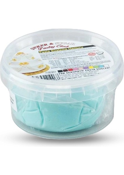Şeker Hamuru 200 gr Bebe Mavi