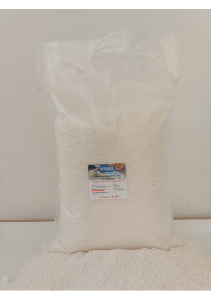 Doğal Kaynak Tuzu ( Iri Salamura ve Sofrada Öğütme) 8 kg