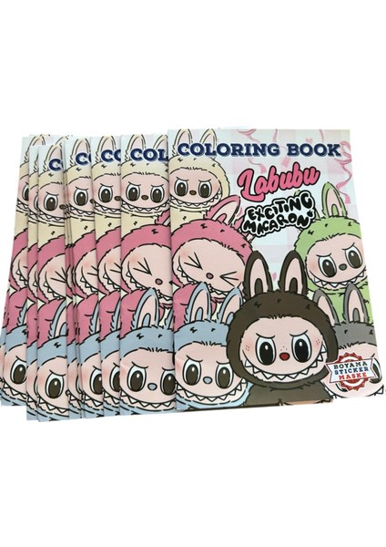 Boyama – Sticker Hediyeli, Çocuklar Için Eğlenceli Boyama Defteri