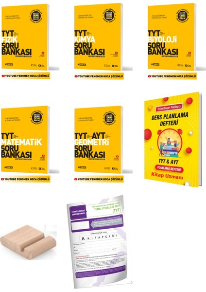 Tyt Sayısal Soru Bankası Seti 2026 Yks + Deneme +Plan Deft+ Telefon Tutucu