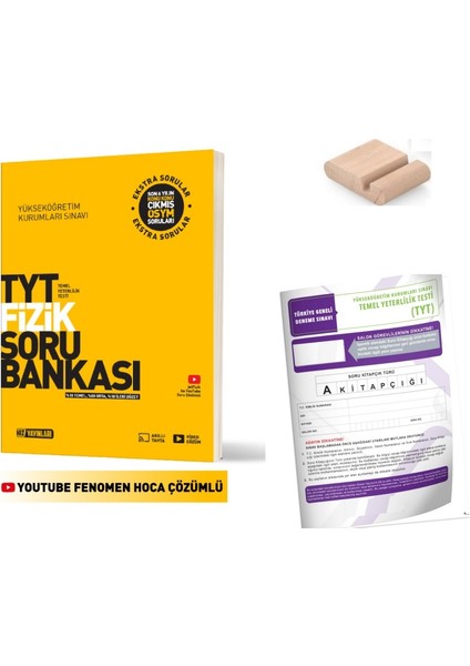 Tyt Fizik Soru Bankası 2026 Yks + Deneme + Telefon Tutucu