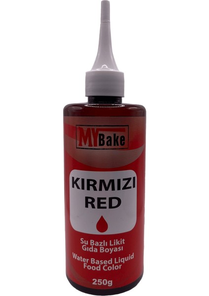 Sıvı Gıda Boyası My Bake 250 gr Bayrak Kırmızı