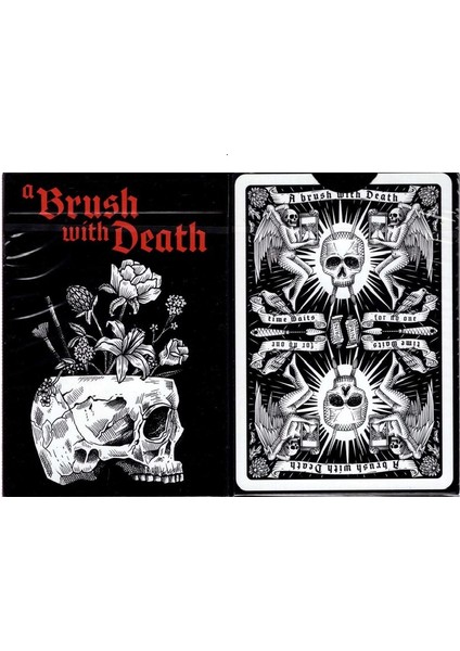 A Brush With Death Oyun Kağıdı Iskambil Kartları Destesi