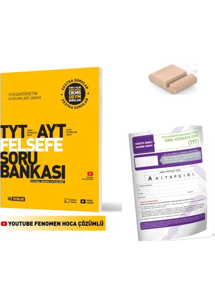 Tyt-Ayt Felsefe Soru Bankası 2026 Yks + Deneme + Telefon Tutucu