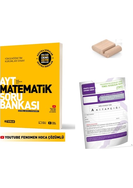 Ayt Matematik Soru Bankası 2026 Yks + Deneme + Telefon Tutucu