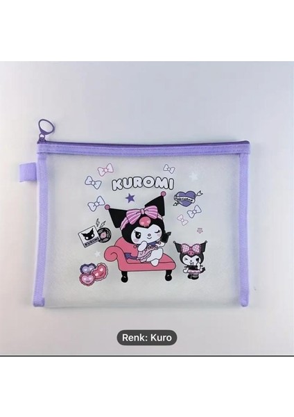 Sanrio Karakterleri Fileli Dosya Kalemlik A5 1 Adet