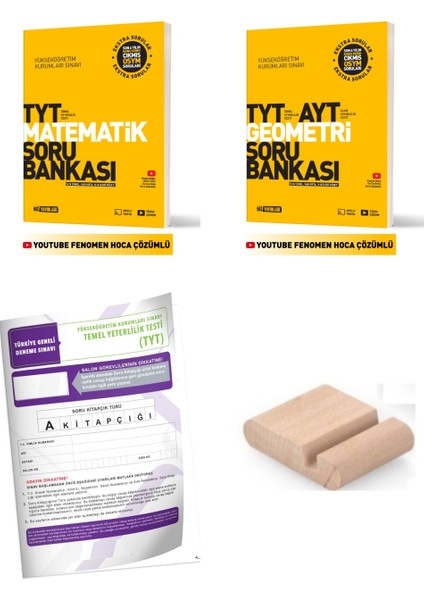 Tyt Matematik Geometri Soru Bankası 2026 Yks + Deneme + Telefon Tutucu