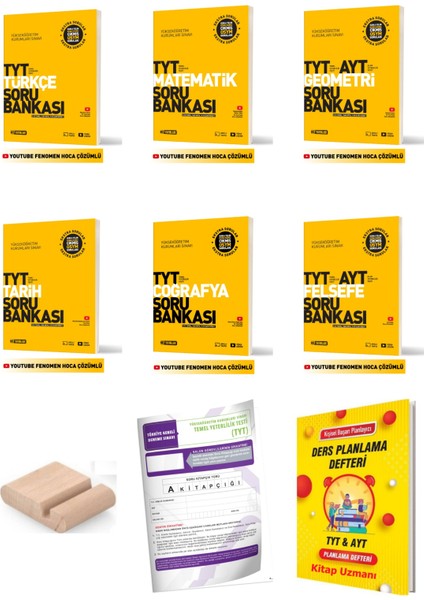 Tyt Eşit Ağırlık Soru Bankası Seti 2026 Yks + Plan Deft + Deneme + Telefon Tutucu