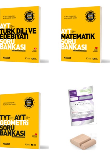 Ayt Edb Ayt Mat Geometri Soru Bankası 2026 Yks +Deneme +Plan Defteri+Telefon Tutucu