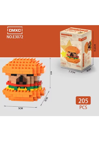 Kapibara Yapı Blokları E3072 – Mini Koleksiyon Figür Seti