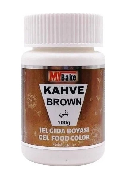 Jel Boya My Bake 100 gr Kahve
