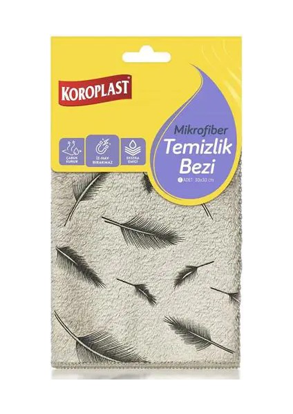 Mikrofiber Temizlik Bezi 30X30 cm