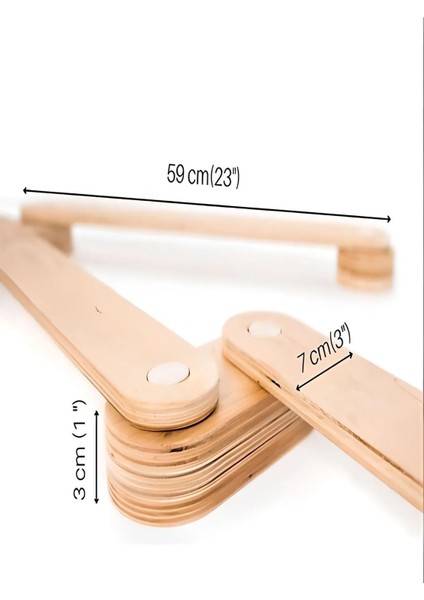 Ahşap 5'li Denge Kirişi, Denge Tahtası, Çocuk Aktivite Oyuncağı Wood Balance Beam modelleri